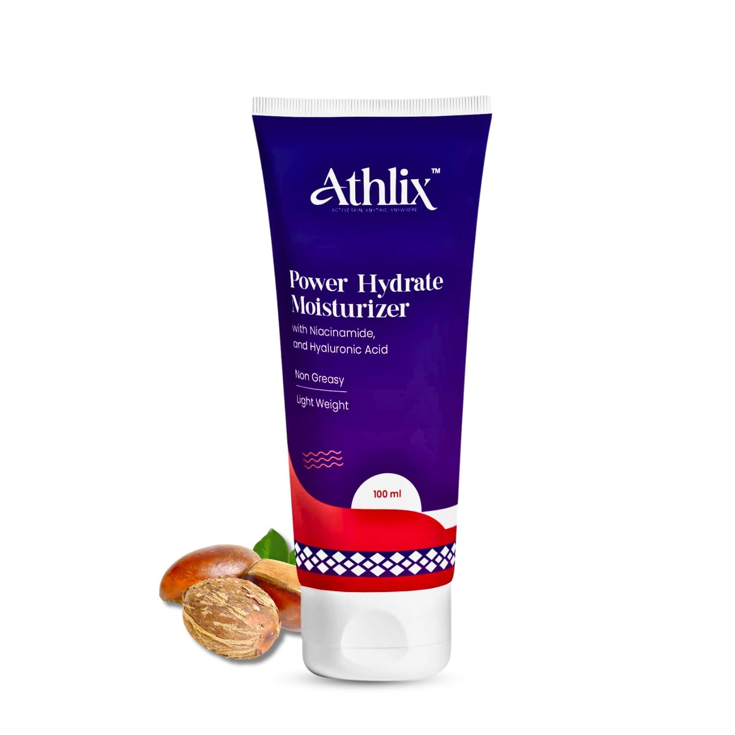 Athlix Power Hydrating Face Moisturizer with Ceramide, Niacinamide
